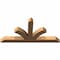 Ekena Millwork Richland Timber Gable Bracket, Western Red Cedar, 72"W x 36"H x 5 1/2"D x 5 1/2"F, 12/12 Pitch GBW072X36X0606RIC00SWR - alternate 4